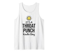 Its a Throat Punch Kinda Day Funny Farewell Coworker Leaving Débardeur