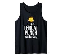 Its a Throat Punch Kinda Day Funny Farewell Coworker Leaving Débardeur