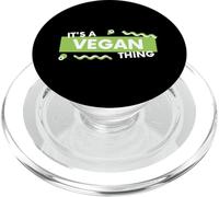 It's a Vegan Thing Vegetarian Joke for Funny Vegans PopSockets PopGrip pour MagSafe