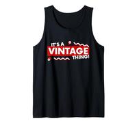 It's a Vintage Thing Retro 90s Aesthetic Thrifted Classic Débardeur