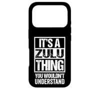 It's A Zulu Thing You Wouldn't Understand Nguni South Africa Coque pour iPhone 17 Pro