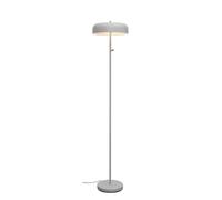it's about RoMi Porto - Lampadaire moderne - Gris clair - Diamètre 30 cm - Rond - Fer - Pour salon et chambre à coucher