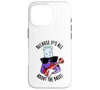 It's All About Base Funny Chemistry Jeu de mots Coque pour iPhone 16 Pro
