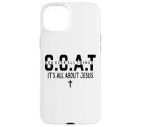 It's All About Jesus Make Heaven Crowded God Over All Things Coque pour iPhone 15 Plus