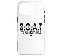 It's All About Jesus Make Heaven Crowded God Over All Things Coque pour iPhone 16 Pro Max
