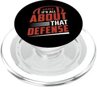 Its All About That Defense - American Football PopSockets PopGrip pour MagSafe