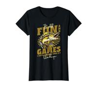 It's All Fun and Games Until Someone Loses A Walleye T-Shirt Graphique avec Valeur