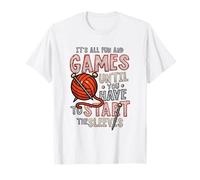 It's All Fun and Games Until The Sleeves Fil à Tricoter T-Shirt