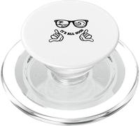 It's All Good, Braka Shah, Hommes, Femmes, Jeunes et Filles PopSockets PopGrip pour MagSafe