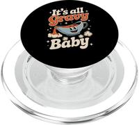It's All Gravy Baby Funny Thanksgiving Holiday Day PopSockets PopGrip pour MagSafe