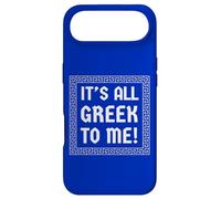 It's All Greek to Me ! Vacances Amusantes en Grèce Assorties Coque pour iPhone Air