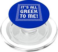 It's All Greek to Me ! Vacances Amusantes en Grèce Assorties PopSockets PopGrip pour MagSafe