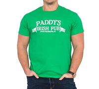It's Always Sunny In Philidelphia T-Shirt - Paddy's Irish Pub Verte Tee XL