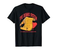It's Always Sunny The Dennis System Scroll Funny TV Show T-Shirt