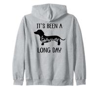 Its Been a Long Day Dachshund Funny Doxie Mom Dachshund Mama Sweat à Capuche