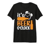 It's Beer O'Clock Team Drinking Beer Lover Drinker T-Shirt Haut de Gamme