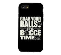 It's Bocce Time Jeu de pétanque sur pelouse Humour dans Le Jardin Coque pour iPhone SE (2020) / 7/8