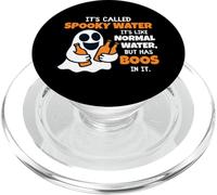 It's Called Spooky Water It's Like Normal Water Funny Ghost PopSockets PopGrip pour MagSafe