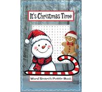 Its Christmas Time Word Search Puzzle Book: Easy To Read Print