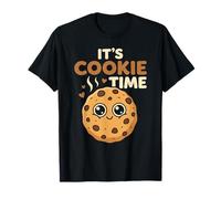 Its Cookie Time Cute Chocolate Chip Cookie Fun Dessert Fun T-Shirt