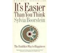 It's Easier Than You Think Sylvia Boorstein (Auteur)