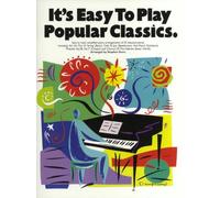 It's Easy To Play Popular Classics – Partitions pour guitare et piano (symboles d'accords)