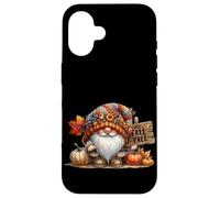 Its Fall Yall Autumn GNOME Stuff Falling Leaves and Pumpkin Coque pour iPhone 16