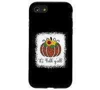 It's Fall Y'all Citrouille Léopard Imprimé Thanksgiving Halloween Coque pour iPhone SE (2020) / 7/8