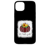 It's Fall Y'all Halloween Plaid Citrouille Rouge délavé Buffalo Coque pour iPhone 15 Plus