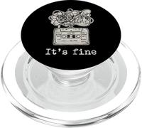Its Fine Cassette Tapette Tangled Retro Esthétique PopSockets PopGrip pour MagSafe