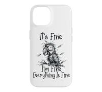 It's Fine I'm Fine Everything is Fine Funny Parrot Meme Coque pour iPhone 14