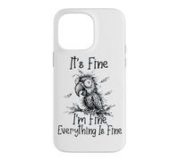 It's Fine I'm Fine Everything is Fine Funny Parrot Meme Coque pour iPhone 14 Pro Max