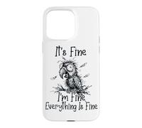 It's Fine I'm Fine Everything is Fine Funny Parrot Meme Coque pour iPhone 15 Pro Max