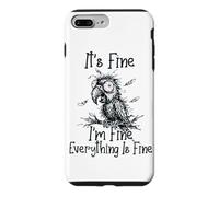It's Fine I'm Fine Everything is Fine Funny Parrot Meme Coque pour iPhone 7 Plus/8 Plus