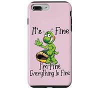 It's Fine I'm Fine Everything is oky Funny Turtle Great Gift Coque pour iPhone 7 Plus/8 Plus