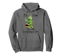 It's Fine I'm Fine Everything is oky Funny Turtle Great Gift Sweat à Capuche