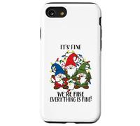 It's Fine We're Fine Everything is Fine Nain de Noël pour Enseignant Coque pour iPhone SE (2020) / 7/8