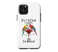 Its Five Oclock Everywhere Im Retired Summer Retirement Men Coque pour iPhone 11 Pro