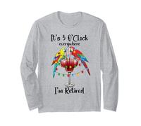 Its Five Oclock Everywhere Im Retired Summer Retirement Men Manche Longue