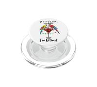 Its Five Oclock Everywhere Im Retired Summer Retirement Men PopSockets PopGrip pour MagSafe