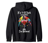 It's Five Oclock Everywhere Im Retired Summer Retirement Men Sweat à Capuche