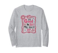 It's Good To See Me, Isn't It? - Cadre rose design rétro Manche Longue