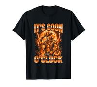 It's Goon O'Clock Cool Funny Alpha Wolf Meme T-Shirt