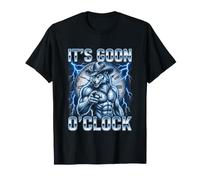 It's Goon O'Clock Cool Funny Alpha Wolf Meme T-Shirt