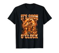 It's Goon O'Clock Cool Funny Alpha Wolf Meme T-Shirt Graphique avec Valeur