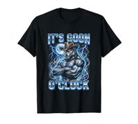 It's Goon O'Clock Cool Funny Alpha Wolf Meme T-Shirt Graphique avec Valeur