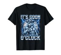 It's Goon O'Clock Cool Funny Alpha Wolf Meme T-Shirt Graphique avec Valeur