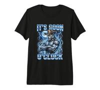 It's Goon O'Clock Cool Funny Alpha Wolf Meme T-Shirt Haut de Gamme