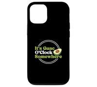 It's Guac O'Clock Somewhere Funny Avocat Guacamole Lovers Coque pour iPhone 12/12 Pro