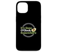 It's Guac O'Clock Somewhere Funny Avocat Guacamole Lovers Coque pour iPhone 13